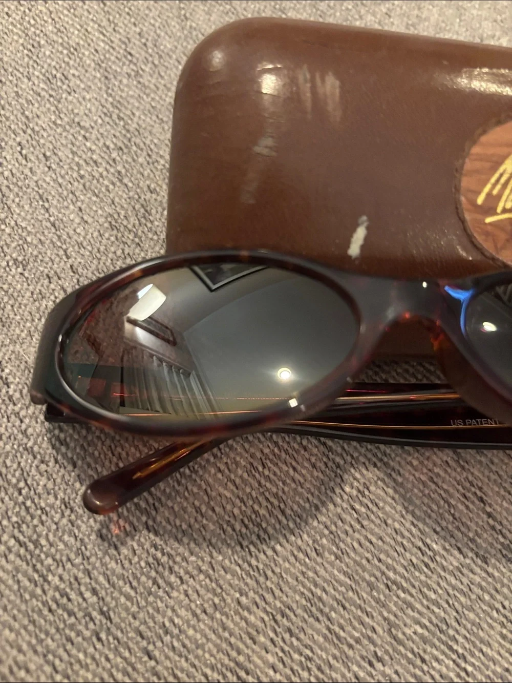 Vintage & Retired Maui Jim Malia Tortoiseshell Sunglasses with Brown Lenses